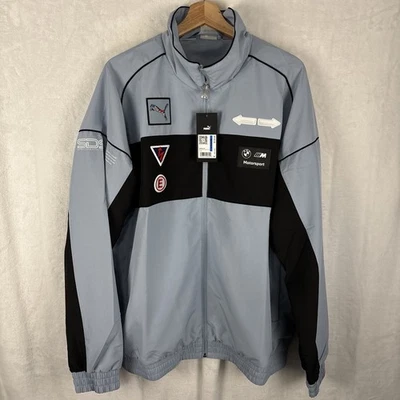 PUMA BMW Motorsports SDS 2.0 Badge Jacket Blue Wash Size XL 630934-05 NWT - Image 1 of 4