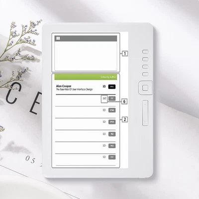 E Reader 7 Inch Portable TFT LCD 16:9 Screen E Book Reader With Screen Protector - Image 1 of 4