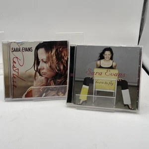 2FER Born to Fly & Restless by Sara Evans 2CD GOOD & GOOD - Picture 1 of 5