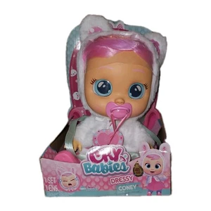 New Cry Babies Bunny Coney Baby Pacifier doll Authentic NEW - Picture 1 of 5
