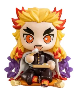 Pop mart Birth Flower Series Demon Slayer Kimetsu No Yaiba Rengoku Kyojuro - Picture 1 of 3