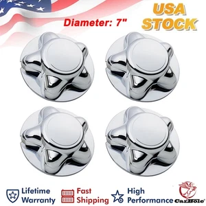 1Pcs/ 4Pcs Wheel Center Cap Chrome Fit For Ford F150 Expedition 1997-2000 16x7in - Picture 1 of 22