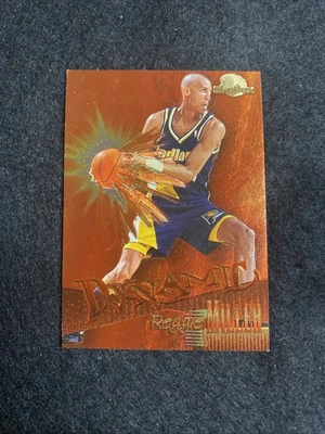 1995-96 Skybox Reggie Miller DYNAMIC #D7 Indiana Pacers HOF - Imagem 1 de 4