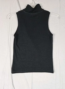 Rag & Bone Womens Turtleneck Sleeveless Light Knit Sweater Black Size S - Picture 1 of 6