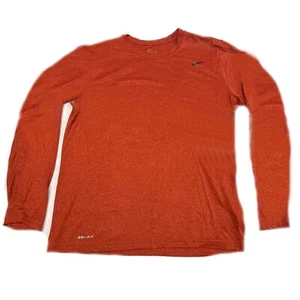 Nike Men's Long Sleeve Legend 2.0 Rust Crew Shirt - Large - NWT - Picture 1 of 4