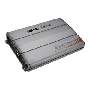 Soundstream ARACHNID AR4-2000D 4 CHANNEL 2000 Watt Amplifier 150W RMS X 4 @2 OHM - Picture 1 of 4