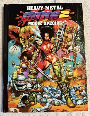 Heavy Metal FAKK 2 1999 Movie Special Simon Bisley Ltd HC Ed 5760 of 10000 adult - Image 1 of 4