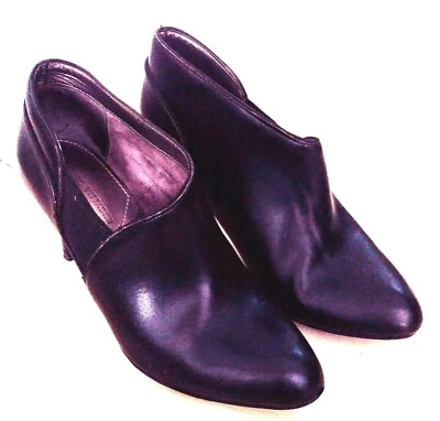 Botines ADRIENNE VITTADINI Negro Almendra Punta Punta 7 M Stilettos Botín Foto 1 de 4