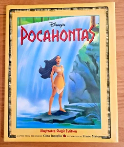 VTG Disney's POCAHONTAS by Gina Ingoglia 1995 1st Edition Dust Jacket Like-New! - Picture 1 of 4