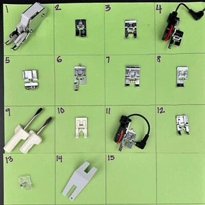 Genuine Husqvarna Viking Presser Foot Accessories and Parts - Picture 1 of 27