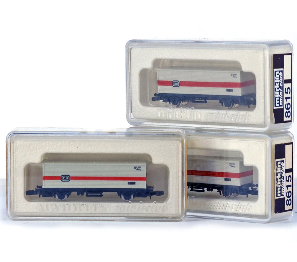 ONE MARKLIN Z Gauge MINI-CLUB 8615 DB  Two-axle Container Car - Image 1 of 1