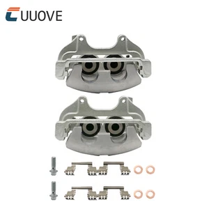 2x Front Brake Calipers w/Bracket for Chrysler 300 05-11 Dodge Challenger Magnum - Picture 1 of 10