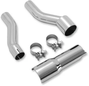 Vance & Hines Moto Motorcycle Motorbike Trike Exhaust Adapter Kit Chrome - Picture 1 of 1