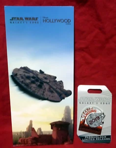 Prendedor y guía para titulares de pase Disney Hollywood Studios Star Wars Galaxy's Edge 2019 - Imagen 1 de 4