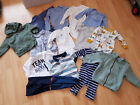 Baby Kleidung Set 14 Teile Jacken, T-Shirts, Schlafanzug, Bodys Gr. 86 - 92