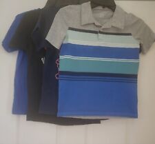 MIX LOT OF 9 PIECES BOYS TEE SHIRT POLO BOXERS AND SHORTS SIZES M 10-12