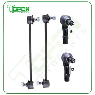4pcs For 2002-2003 Mazda Protege5 New Rear Sway Bars Outer Tie Rods Ends Kit Foto 1 de 4