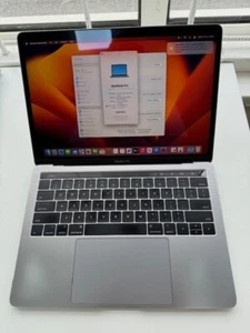 Apple MacBook Pro 13" Laptop with Touch-bar, A1706, i7, 16 GB RAM, 256 SSD - Picture 1 of 3