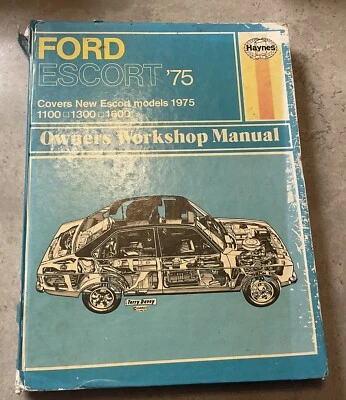 Ford Escort 1975 HAYNES WORKSHOP MANUAL - Image 1 of 4