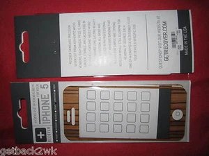 NEW RECOVER iPhone 5 WOODEN SKIN REAL WOOD Zebrawood - Picture 1 of 3