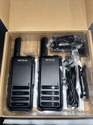 Retevis RB39P Bluetooth Two Way Radio Walkie Talkies 18mm Ultra-Slim 2in1 USB-C - Image 1 of 4