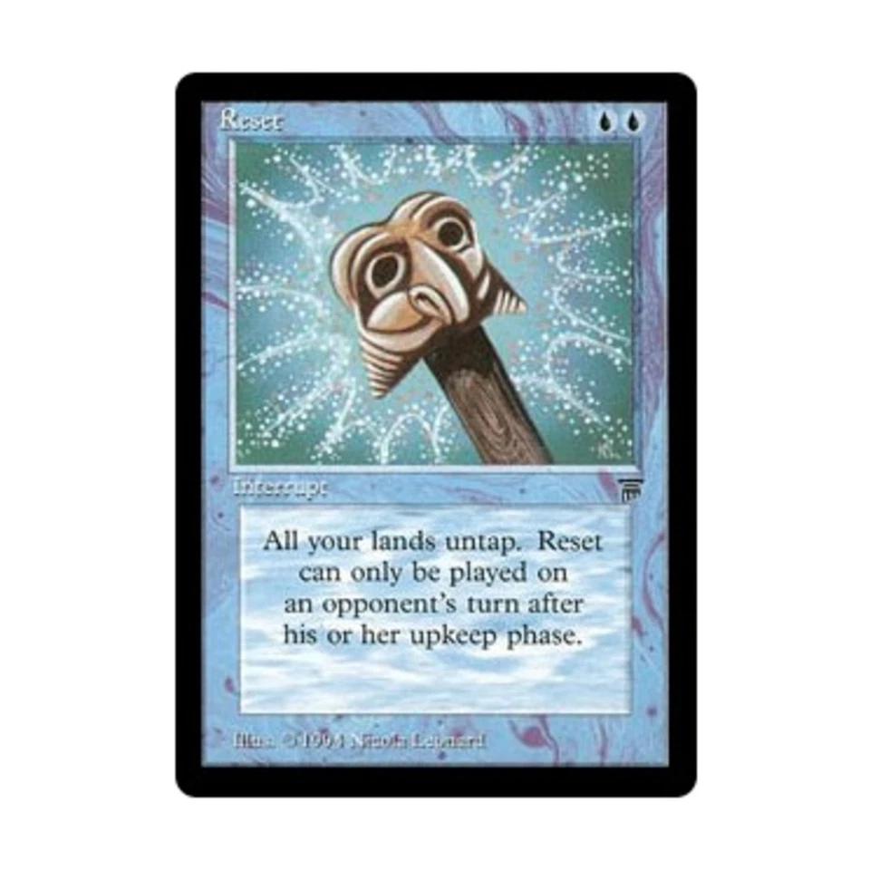 WOTC MtG Legends Reset (U) VG - Image 1 of 1