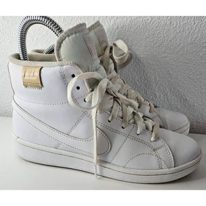 Nike Court Borough Mid 2 Para Mujer Talla 7.5 Blanco Zapatillas Altas Clásicas Informales - Imagen 1 de 6