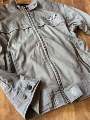 Chaqueta de moto acolchada Y2K Honda Motors logotipo vintage grande Foto 1 de 4