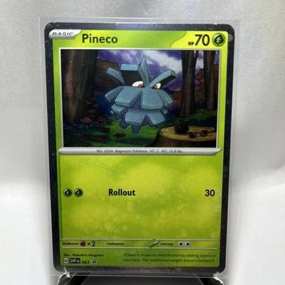 Pineco 061 Sv: Scarlet & Violet Promo Cards Holo - Image 1 of 4