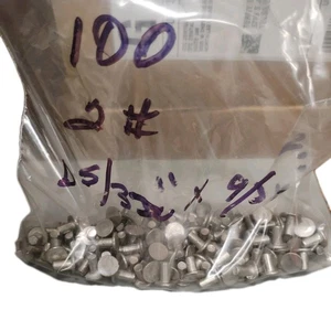 2 Pfund Spendernieten 5/32 Zoll x 9/32 Zoll Menge 100+ Zinkbeschichtung? - Bild 1 von 1