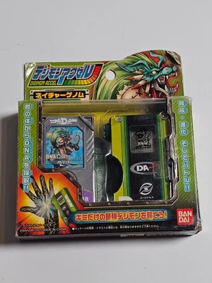 Digimon Accel Nature Genome Green Digivice BANDAI Virtual Pet Collectible - Image 1 of 4