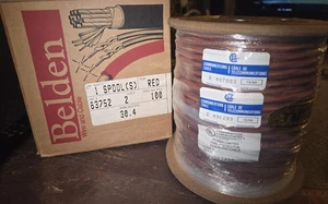 Belden 83752 14 AWG 2 conduttori cavo plenum 100 piedi - Foto 1 di 3