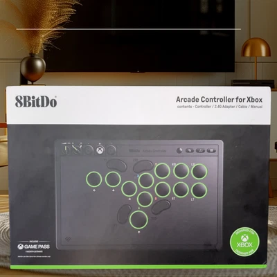 8BitDo Arcade Controller For Xbox  in box and cord no manual - Image 1 of 4