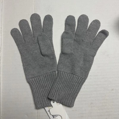 Michael Kors Tech Gloves In Gray Touchscreen Lightweight Stretchy One size - Image 1 of 4