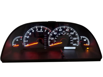 Painel de instrumentos velocímetro 2005 &06 Toyota Camry 4Cyli. LE/XLE 139.865 milhas - Imagem 1 de 3