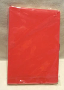 New RED Travel Journal Notebook Lined Blank Elastic Strap Closure & Pen Holder - Picture 1 of 5
