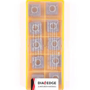 10 insertos de torneado de carburo recubiertos de torno CNC MITSUBISHI SNMG 120412-RM - MP7035 - Imagen 1 de 8