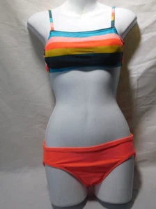 xhilaration Multi-color Bikini in size Top Med Bottom 10/12 - Picture 1 of 10