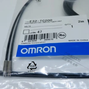 OMRON Fiber Optic Sensor E32-TC200 - Picture 1 of 2