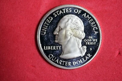 2007 - S PROOF "UTAH" WASHINGTON QUARTER!!  #N03699 - Image 1 of 2