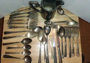 H&H Wallace Broggi Milano Knickerbocker WM Rogers River Bros Silver Plated Lot - Picture 1 of 16