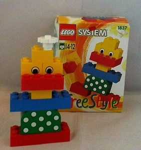 LEGO SYSTEM 1837 Freestyle Duck Set Used COMPLETE Sold as Seen Ages 4-12 Boxed - Picture 1 of 2