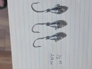 MINNOW HEAD JIG 1/2 OUNCE (10 COUNT PACK) - Picture 1 of 1