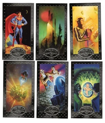 1994 SUPERMAN PLATINUM 90-CARD BASE SET ALL CARDS ARE SCANNED NM/MINT - Image 1 of 4