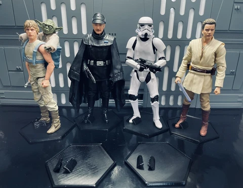 Star Wars Black Series 6 Inch Figure Stand (pack of 10) Cover