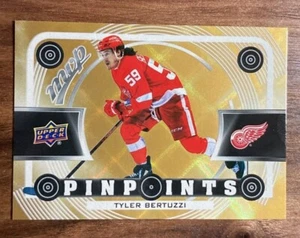 2022-23 MVP Pinpoints Gold #PP-13 Tyler Bertuzzi - Detroit Red Wings - Picture 1 of 2