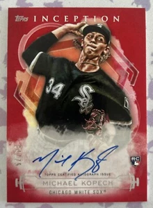 Topps Inception 2019 Michael Kopech RC Rookie Emerging Stars rojo automático/75 - Imagen 1 de 1