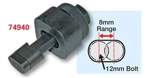 SPC Performance 12x8mm Slot Punch Tool Cuts Up to 10 Ga Mild Steel - Bild 1 von 3