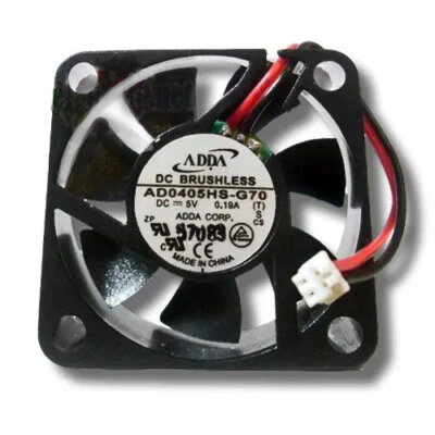 Adda AD0405HS-G70 40mm x 10mm 5V Sleeve Bearing Fan w/ 2 Pin mini connector - Image 1 of 3