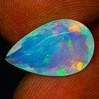 2.72Ct IF World Class 100% Natural Rainbow Colors Play Solid Welo Facet Opal !!